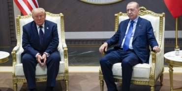 CUMHURBAŞKANI ERDOĞAN, ABD BAŞKANI TRUMP'I RESMİ TÖRENLE KARŞILADI
