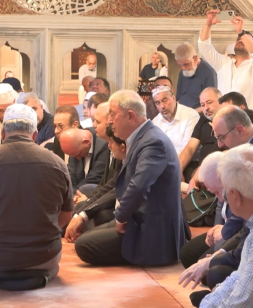 15 TEMMUZ ŞEHİDİ İLHAN VARANK DUALARLA ANILDI ŞEHZADEBAŞI CAMİİ'NDE  15 TEMMUZ ŞEHİTLERİ ANMA TÖRENİ