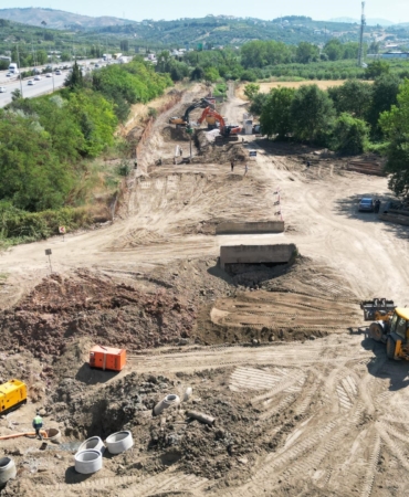 BÜYÜKŞEHİR OSMANGAZİ'DE ATIKSU ALTYAPISINI GÜÇLENDİRİYOR