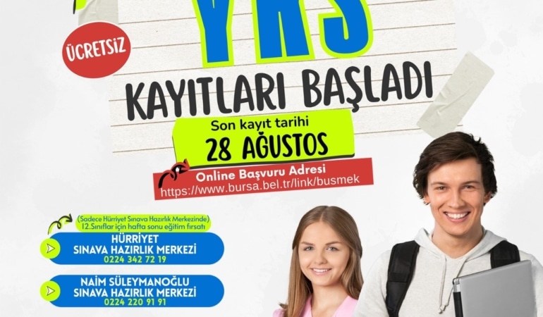 BÜYÜKŞEHİR YKS KURSLARI İÇİN KAYITLAR BAŞLADI