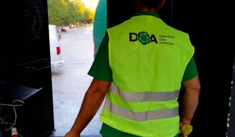 DOA İLE 17 GÜNDE 33 MİLYON AMBALAJ GERİ DÖNÜŞÜME KAZANDIRILDI