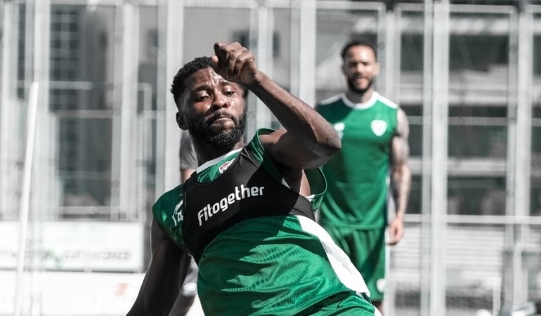 ÖZLÜCE'DE TEMPOLU ÇALIŞMA BURSASPOR SABAH ANTRENMANINI TAMAMLADI