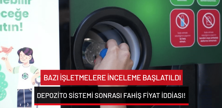 Bursa’da bazı işletmelere inceleme başlatıldı: Depozito sistemi sonrası fahiş fiyat iddiası!