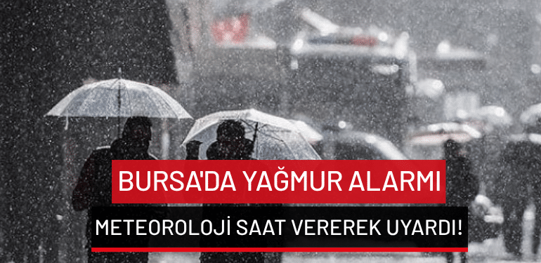 Bursa’da hava nasıl olacak? 14 Temmuz Bursa hava durumu…