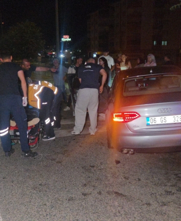 KAZADAN KAÇARKEN ORTA REFÜJE ÇIKIP AĞACA ÇARPTI