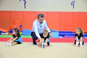 YILDIRIM'DA ÇOCUKLAR SPORLA BÜYÜYOR