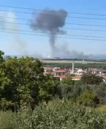 YALOVA'DA EĞİTİM UÇAĞI DÜŞTÜ