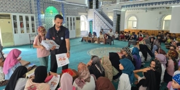 YILDIRIM'DA ÇOCUKLARA AFET EĞİTİMİ