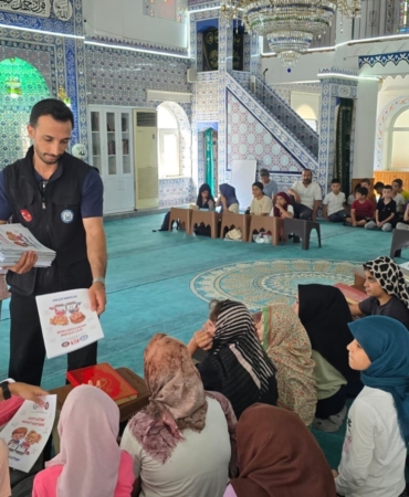YILDIRIM'DA ÇOCUKLARA AFET EĞİTİMİ