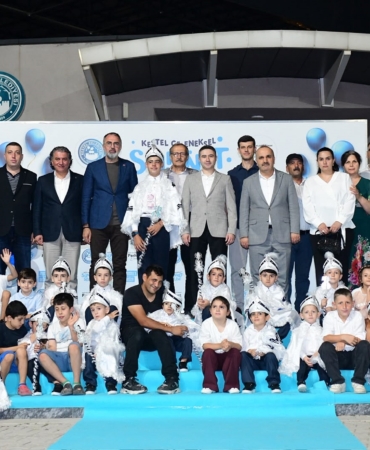 KESTEL BELEDİYESİ'NDEN ÇOCUKLARA UNUTULMAZ SÜNNET ŞÖLENİ