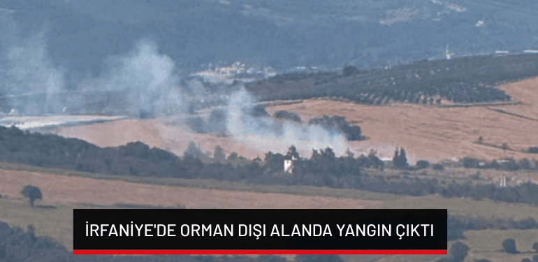 Bursa İrfaniye’de orman dışı alanda yangın çıktı