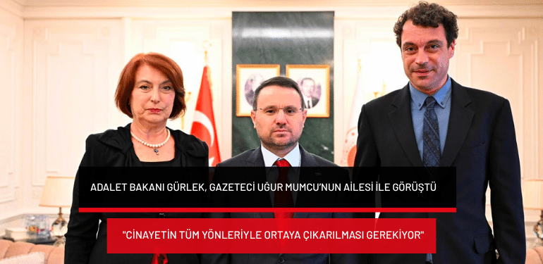 Adalet Bakanı Gürlek, gazeteci Uğur Mumcu’nun ailesi ile görüştü: “Cinayetin tüm yönleriyle ortaya çıkarılması gerekiyor”