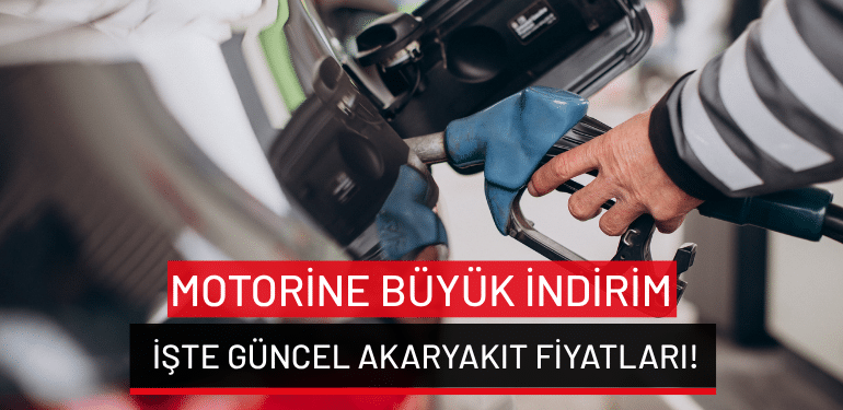 Motorine büyük indirim: İşte güncel akaryakıt fiyatları!
