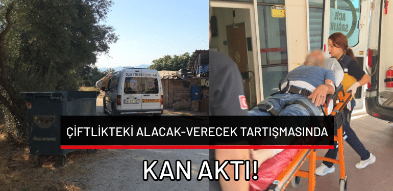 Bursa’da çiftlikteki alacak-verecek tartışmasında kan aktı!