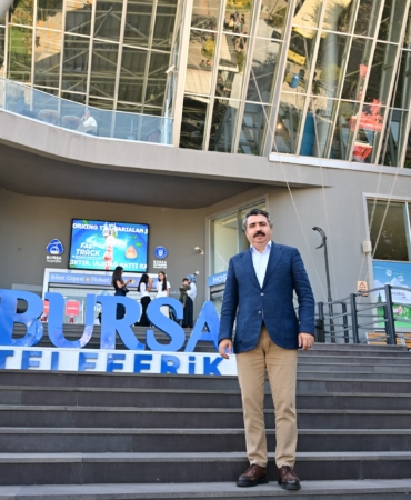 YILDIRIM'DA KADIN VE ÇOCUKLARA TELEFERİK KEYFİ