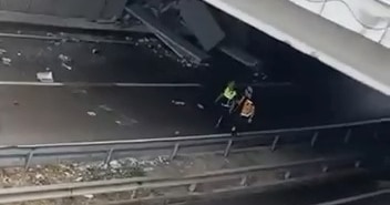 YAĞIŞ SEBEBİYLE KONTROLDEN ÇIKAN TIR MAKASLADI: SÜRÜCÜ YARALANDI
