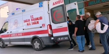İNEGÖL'DE SOBADAN SIZAN GAZDAN ETKİLENEN ÇİFT HASTANELİK OLDU