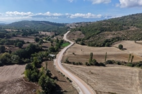 KESTEL'DE 4 MAHALLENİN YOLLARI YENİLENDİ