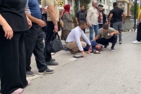 OTOBÜSÜN ÇARPTIĞI YAŞLI KADIN AĞIR YARALANDI