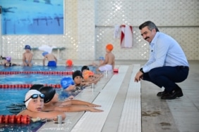 YILDIRIM'DA ÇOCUKLAR KIŞI SPORLA GEÇİRECEK