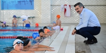 YILDIRIM'DA ÇOCUKLAR KIŞI SPORLA GEÇİRECEK