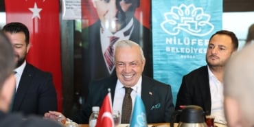 BAŞKAN ŞADİ ÖZDEMİR BURSASPOR TRİBÜN LİDERLERİYLE BİR ARAYA GELDİ