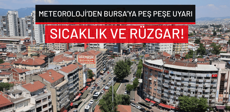 Bursa’da bugün hava nasıl olacak? 3 Eylül 2026 Perşembe hava durumu