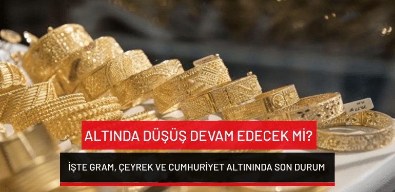 Gram altın bugün kaç TL? İşte güncel altın fiyatları (1 Eylül 2026 altın fiyatları)