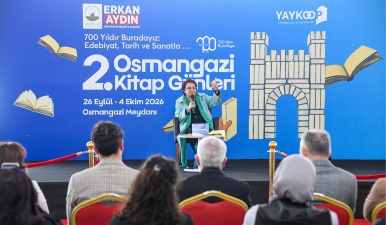 OSMANGAZİ'DE OKURLAR YAZARLARLA BULUŞMAYA DEVAM EDİYOR MİNİK OKURLARDAN OSMANGAZİ KİTAP GÜNLERİNE YOĞUN İLGİ
