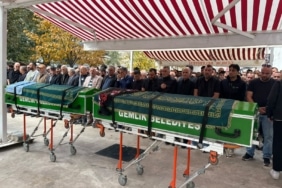 GEMLİK'TE CİNAYET KURBANI ÇİFT TOPRAĞA VERİLDİ