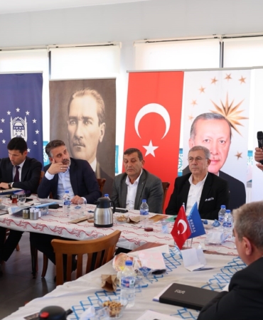 BAŞKAN VEKİLİ BİBA, BÜYÜKORHAN'DA MUHTARLARI DİNLEDİ
