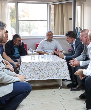 BAŞKAN VEKİLİ BİBA ACI GÜNDE VATANDAŞLARI YALNIZ BIRAKMADI