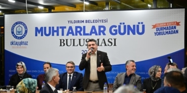 YILDIRIM'DA MUHTARLAR GÜNÜ BULUŞMASI