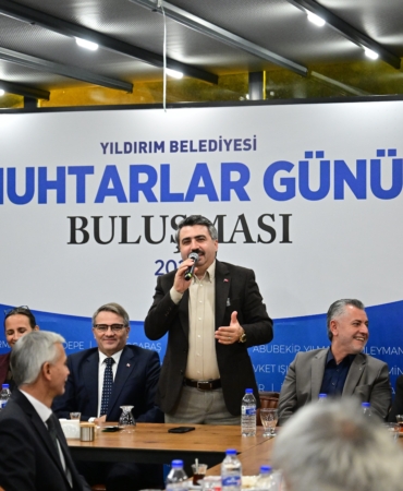 YILDIRIM'DA MUHTARLAR GÜNÜ BULUŞMASI