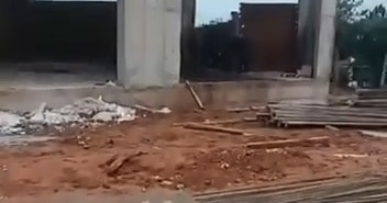 TEMELİN İKİNCİ KATINDAN DÜŞEN İŞÇİ YARALANDI