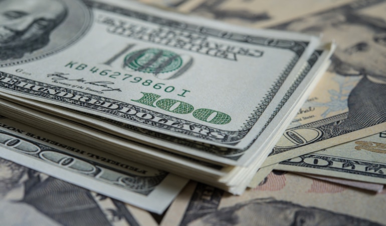 Billie dollar. money background
