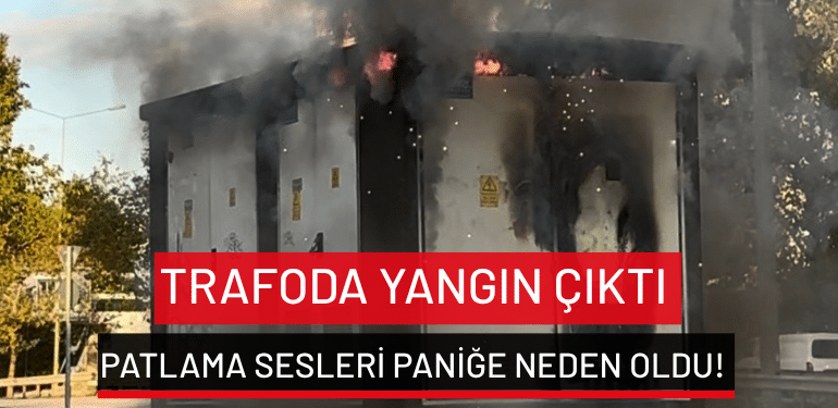Bursa’da trafoda yangın çıktı: Patlama sesleri paniğe neden oldu!