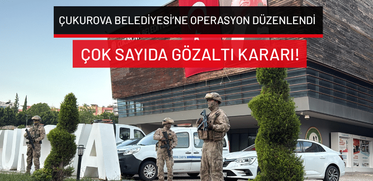 Çukurova Belediye Başkanı Emrah Kozay, sorgu için jandarmaya götürüldü