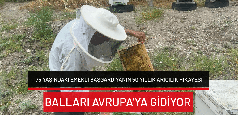 Bursa’da 75 yaşındaki emekli başgardiyanın 50 yıllık arıcılık hikayesi: Balları Avrupa’ya gidiyor